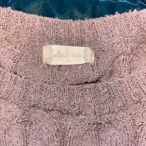 Beige Textured Sweater